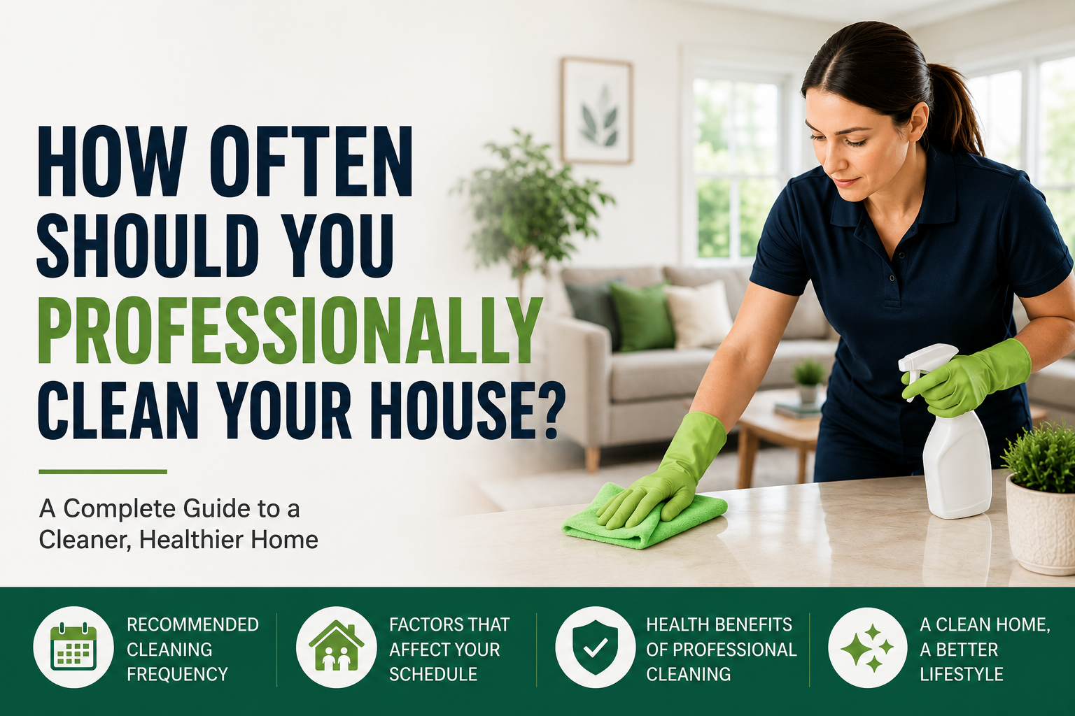 How Often Should You Professionally Clean Your House?