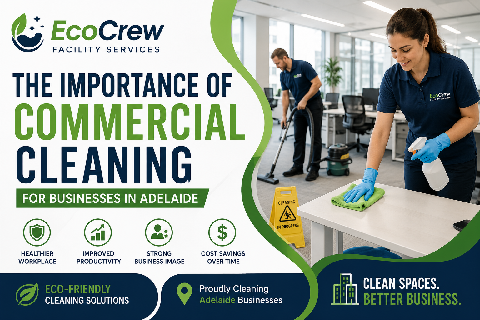 The Importance of Commercial Cleaning for businesses in Adelaide