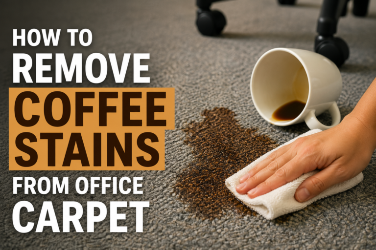 How to Remove Coffee Stains from Office Carpet (Complete Guide)